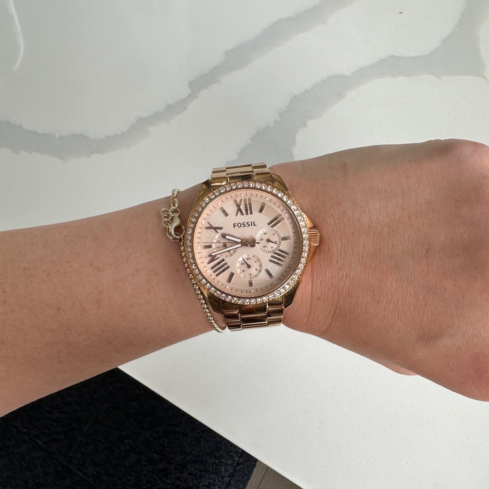 Fossil Rose Gold Watch